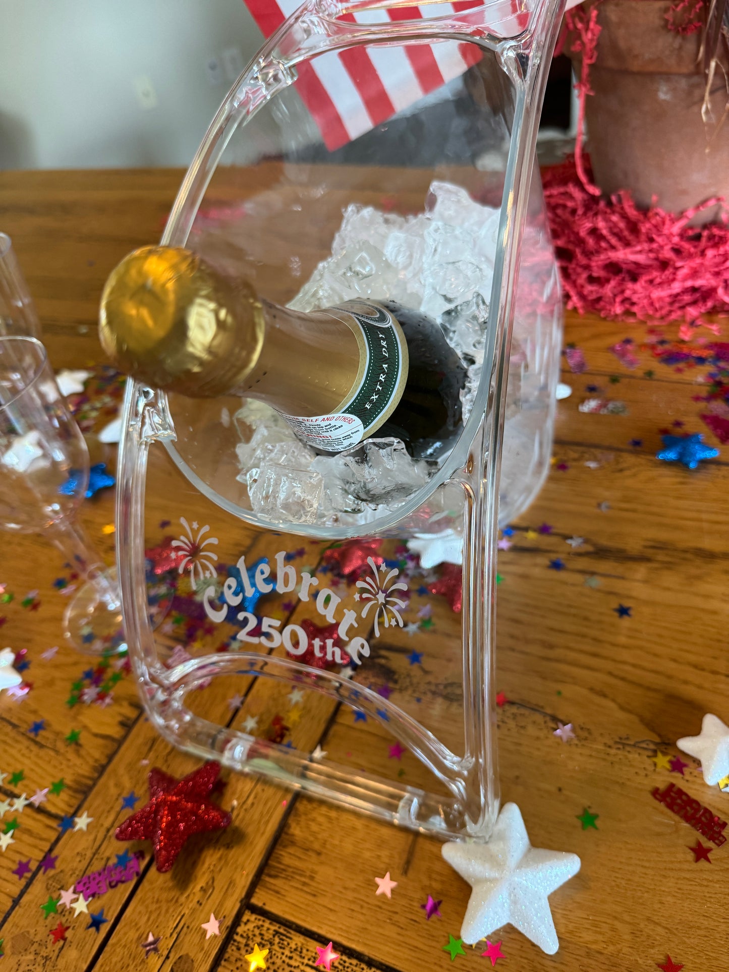 Celebrate 250th — Coolin Curve® Beverage Chiller (Clear)